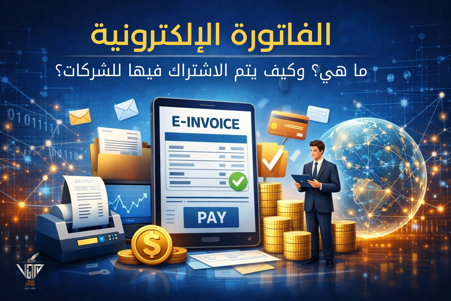 شرح الفاتورة الإلكترونية وخطوات الاشتراك فيها للشركات في مصر مع محاسب قانوني