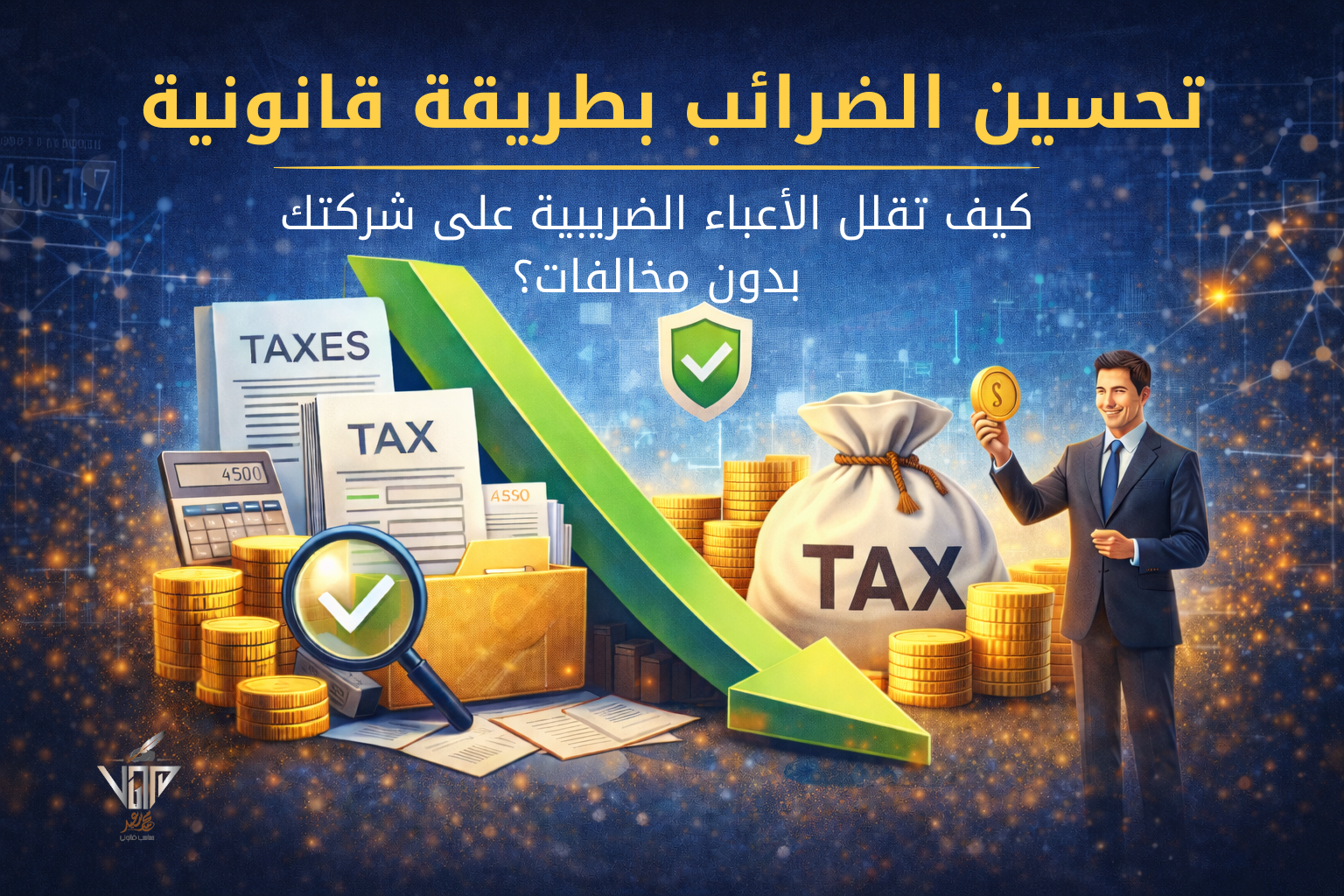 شرح طرق تحسين الضرائب بطريقة قانونية للشركات مع محاسب قانوني متخصص
