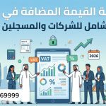 شرح ضريبة القيمة المضافة وتقديم الإقرار الشهري 2026