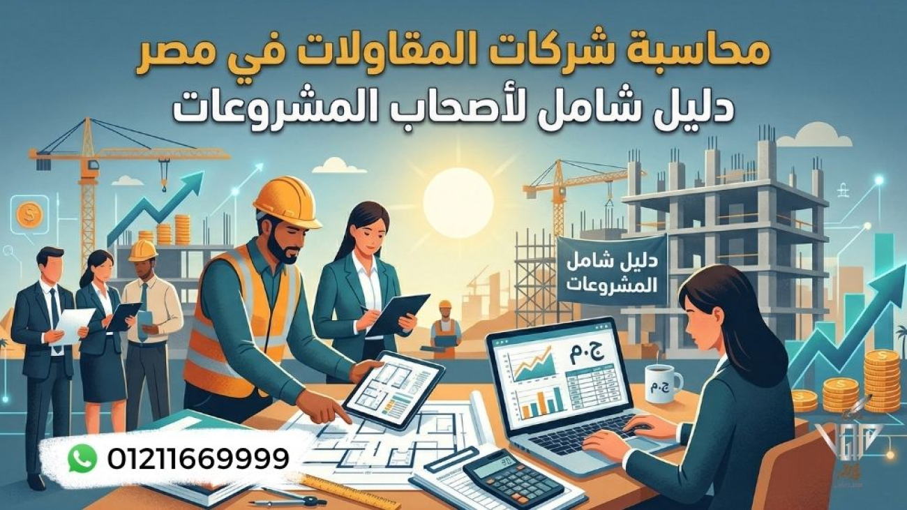 محاسبة شركات المقاولات في مصر دليل شامل لأصحاب المشروعات