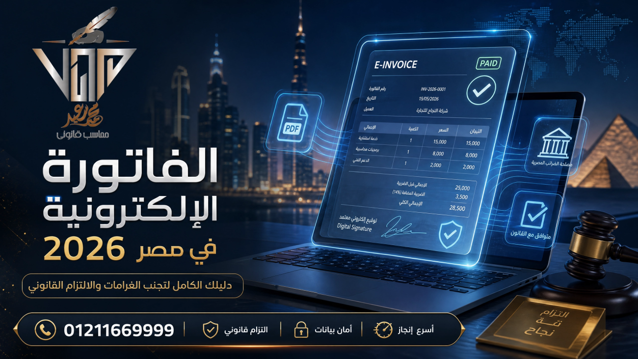الفاتورة الإلكترونية في مصر 2026