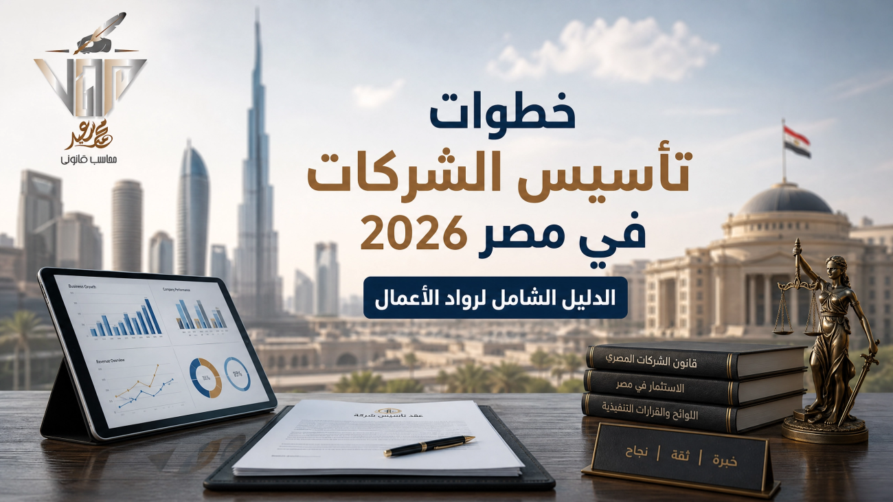 خطوات تأسيس الشركات في مصر 2026