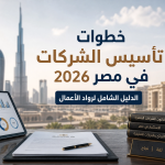 خطوات تأسيس الشركات في مصر 2026