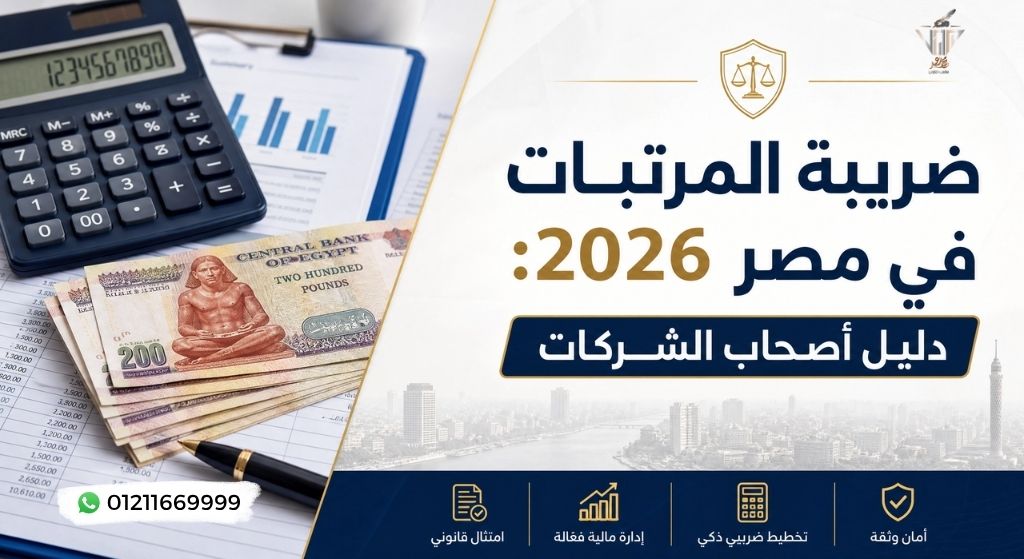 ضريبة المرتبات في مصر 2026: دليل أصحاب الشركات لحساب كسب العمل
